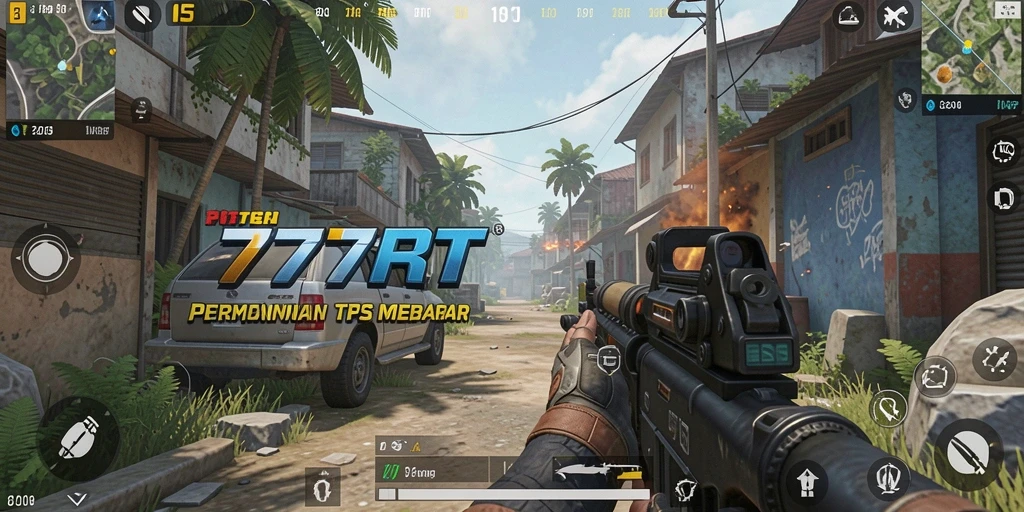 Tampilan gameplay TPS yang intens dan mendebarkan.
