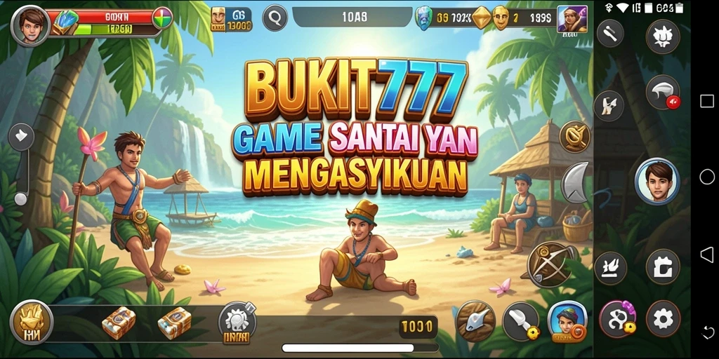 Tampilan gameplay BUKIT777 yang menyenangkan dan menarik.