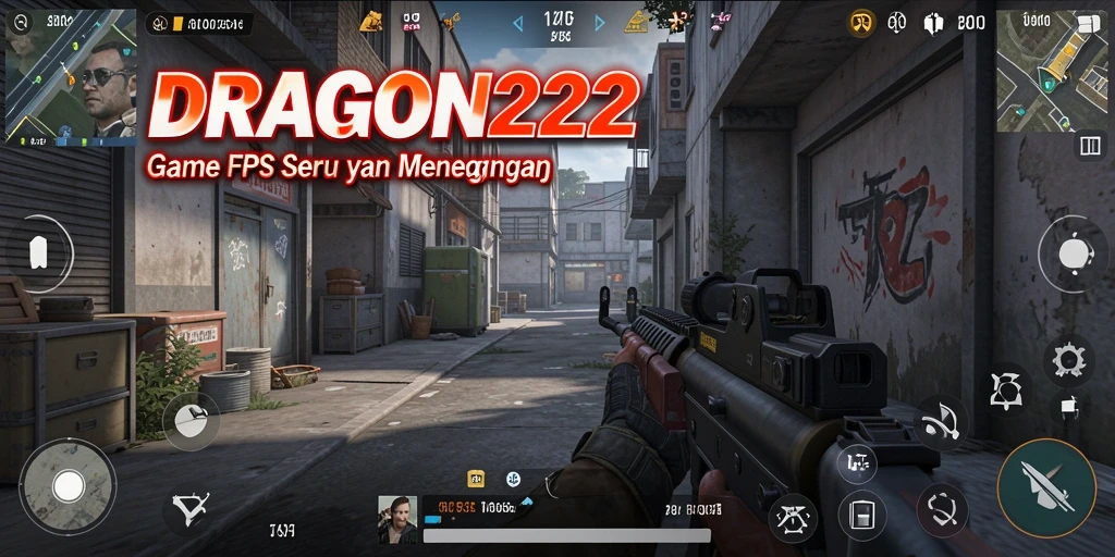 Screenshot utama dari DRAGON222 menunjukkan aksi tembak-menembak yang mendebarkan.