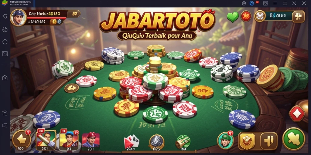 Tampilan gameplay QiuQiu yang menarik di JABARTOTO.