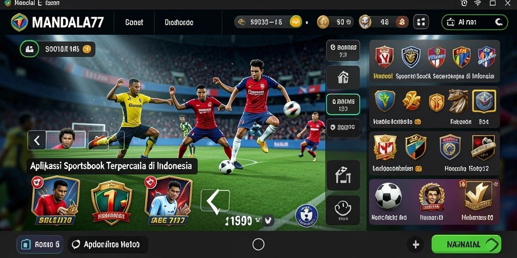 Tampilan gameplay menarik di aplikasi Sportsbook MANDALA77.