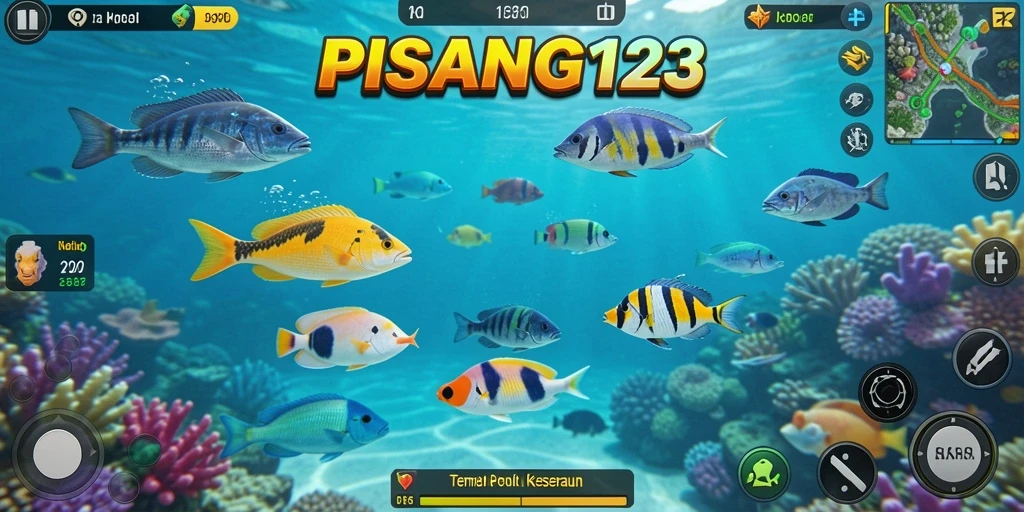 Tangkapan ikan besar dalam gameplay PISANG123 yang mengasyikkan.
