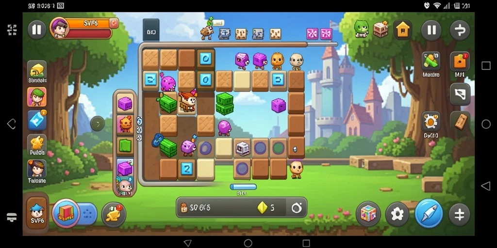 Tampilan gameplay SVIP6 yang menantang dan interaktif.