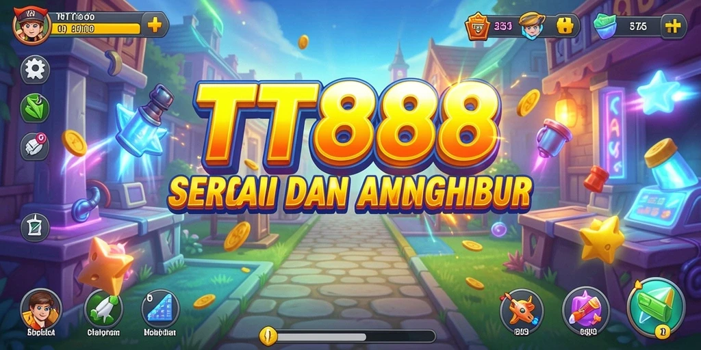 Tampilan gameplay seru dari TTT888 yang menghibur.