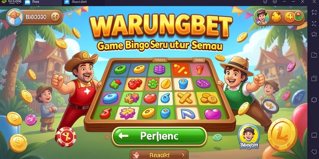 Gameplay seru di WARUNGBET dengan banyak fitur bingo menarik.