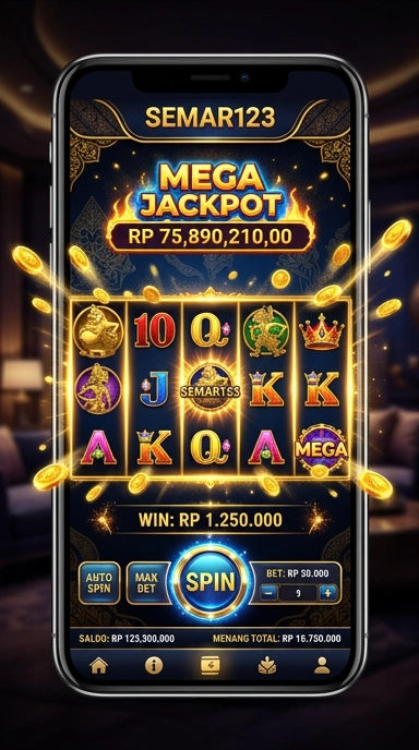 Proses pengunduhan aplikasi di semar123 yang cepat dan aman.